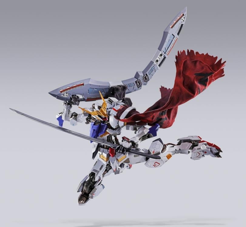 Mobile Suit Gundam: Iron-Blooded Orphans Metal Build Gundam Barbatos & Boomerang Mace (4th Form) Action Figure Gallery Image 4