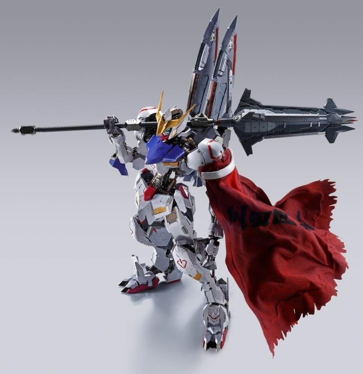 Mobile Suit Gundam: Iron-Blooded Orphans Metal Build Gundam Barbatos & Boomerang Mace (4th Form) Action Figure Gallery Image 3