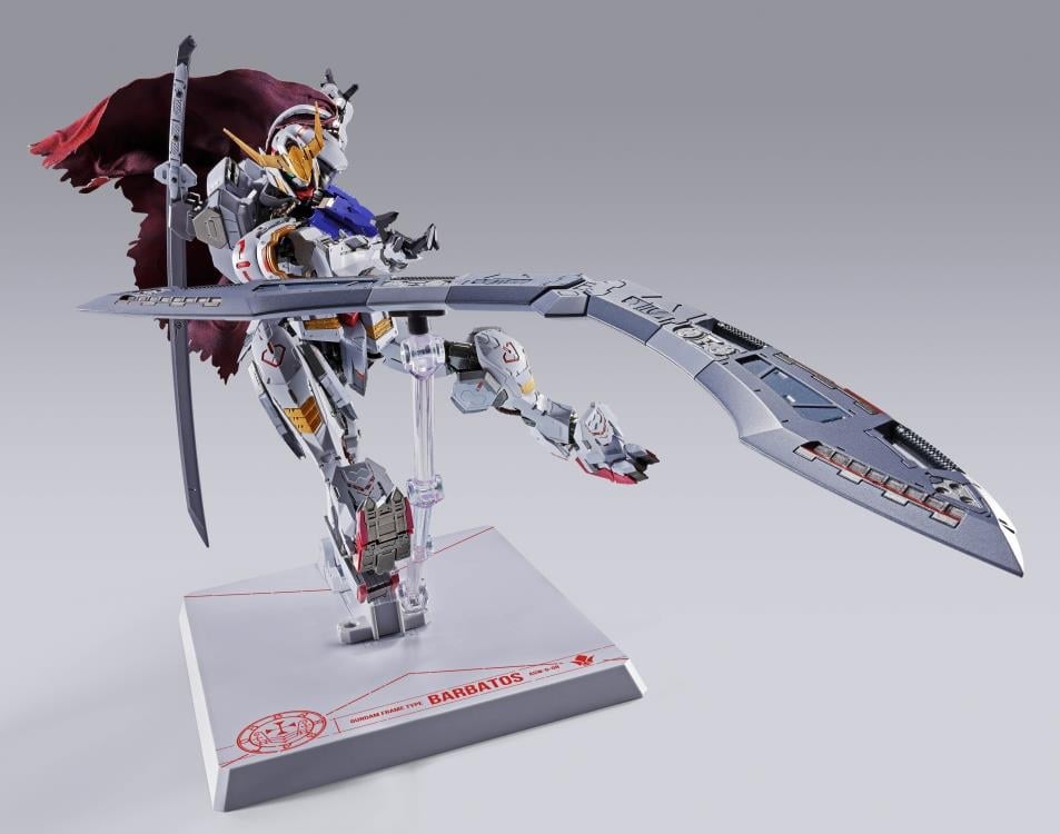 Mobile Suit Gundam: Iron-Blooded Orphans Metal Build Gundam Barbatos & Boomerang Mace (4th Form) Action Figure Gallery Image 6