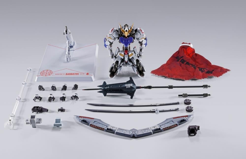Mobile Suit Gundam: Iron-Blooded Orphans Metal Build Gundam Barbatos & Boomerang Mace (4th Form) Action Figure Gallery Image 15