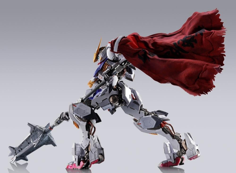 Mobile Suit Gundam: Iron-Blooded Orphans Metal Build Gundam Barbatos & Boomerang Mace (4th Form) Action Figure Gallery Image 8