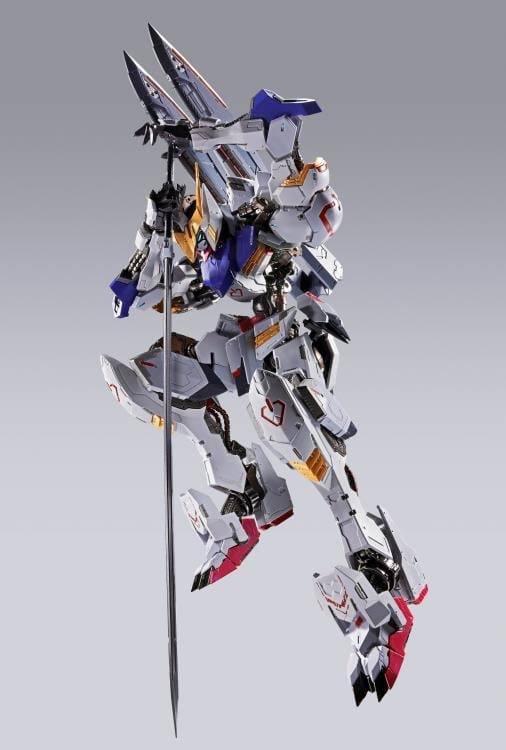 Mobile Suit Gundam: Iron-Blooded Orphans Metal Build Gundam Barbatos & Boomerang Mace (4th Form) Action Figure Gallery Image 13