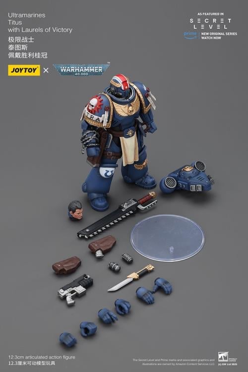 Warhammer 40,000 Ultramarines Titus with Laurels of Victory 1/18 Scale Action Figure Gallery Image 13