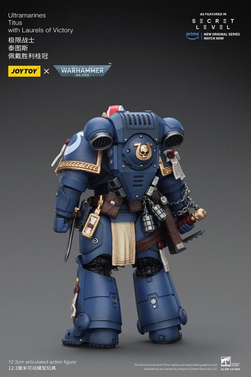 Warhammer 40,000 Ultramarines Titus with Laurels of Victory 1/18 Scale Action Figure Gallery Image 5