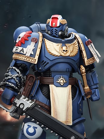 Warhammer 40,000 Ultramarines Titus with Laurels of Victory 1/18 Scale Action Figure Gallery Image 2
