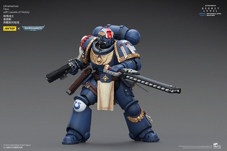 Warhammer 40,000 Ultramarines Titus with Laurels of Victory 1/18 Scale Action Figure Gallery Image 10