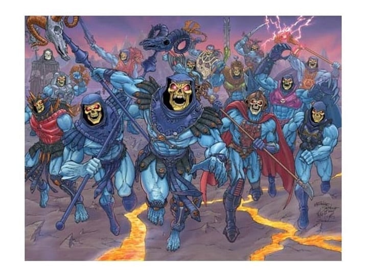 Masters of the Universe 20 Years of Skeletor Limited Edition Lithograph Gallery Image 1