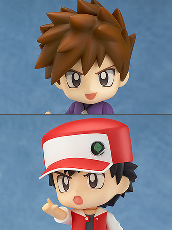 未開封】ねんどろいど No.612 レッド＆グリーン 「ポケットモンスター