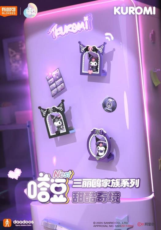 Sanrio NEST Series 01 Kuromi Cool Wonderland Box of 6 Random Model Kits Gallery Image 4