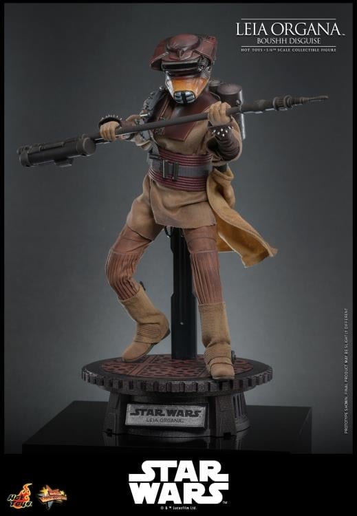 Star Wars: Return of the Jedi MMS854 Leia Organa (Boushh Disguise) 1/6th Scale Collectible Figure Gallery Image 5