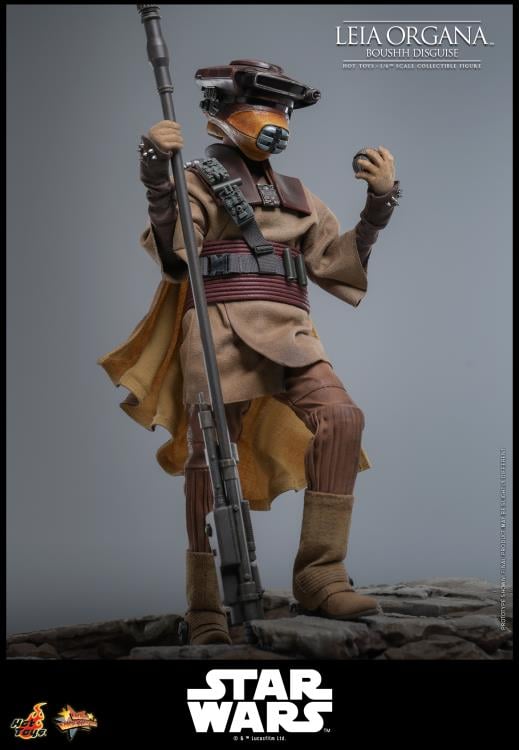 Star Wars: Return of the Jedi MMS854 Leia Organa (Boushh Disguise) 1/6th Scale Collectible Figure Gallery Image 8