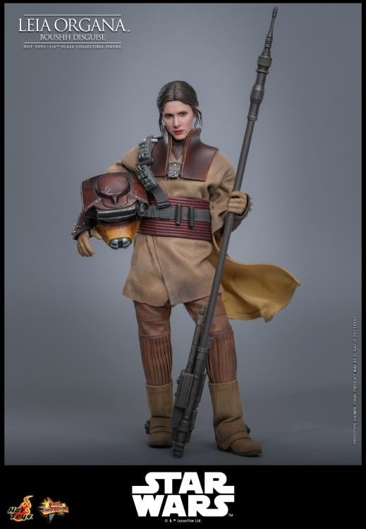 Star Wars: Return of the Jedi MMS854 Leia Organa (Boushh Disguise) 1/6th Scale Collectible Figure Gallery Image 6