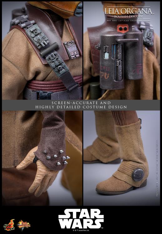 Star Wars: Return of the Jedi MMS854 Leia Organa (Boushh Disguise) 1/6th Scale Collectible Figure Gallery Image 20