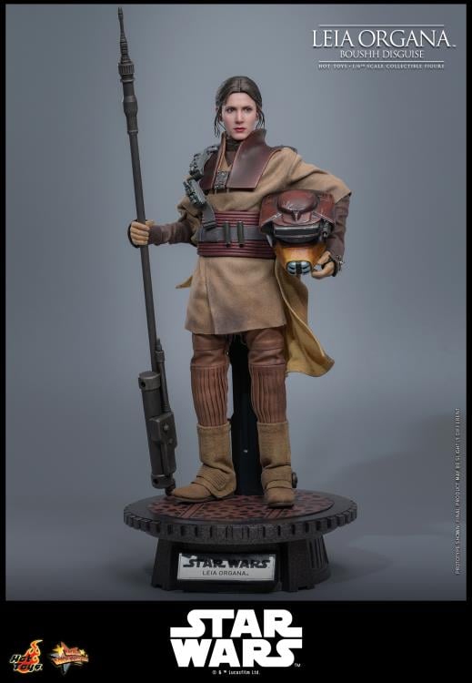Star Wars: Return of the Jedi MMS854 Leia Organa (Boushh Disguise) 1/6th Scale Collectible Figure Gallery Image 7