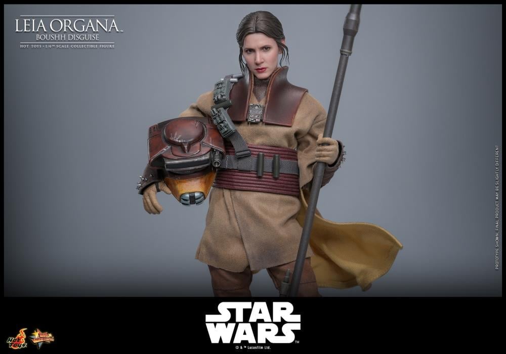 Star Wars: Return of the Jedi MMS854 Leia Organa (Boushh Disguise) 1/6th Scale Collectible Figure Gallery Image 12