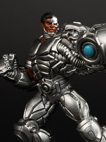 DC Comics Todd's Mods Cyborg Limited Edition Vinyl Figure Gallery Image 2