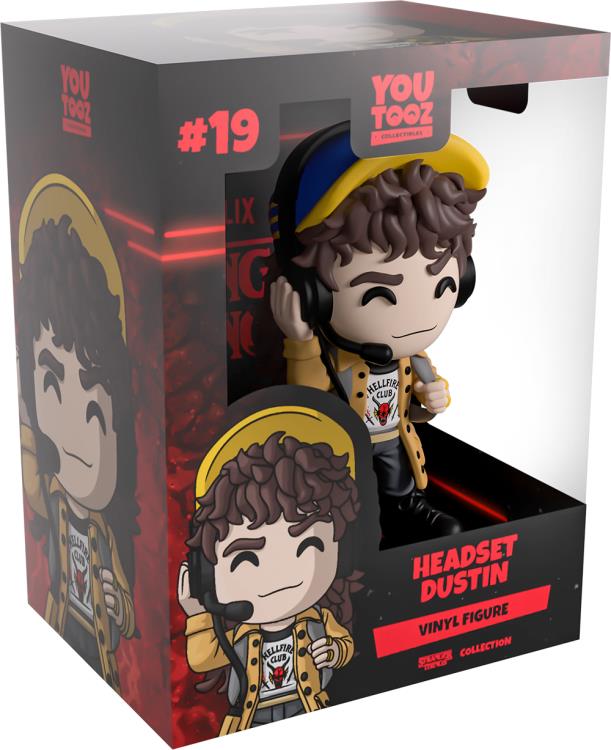 Stranger Things Headset Dustin Vinyl Figure Gallery Image 7