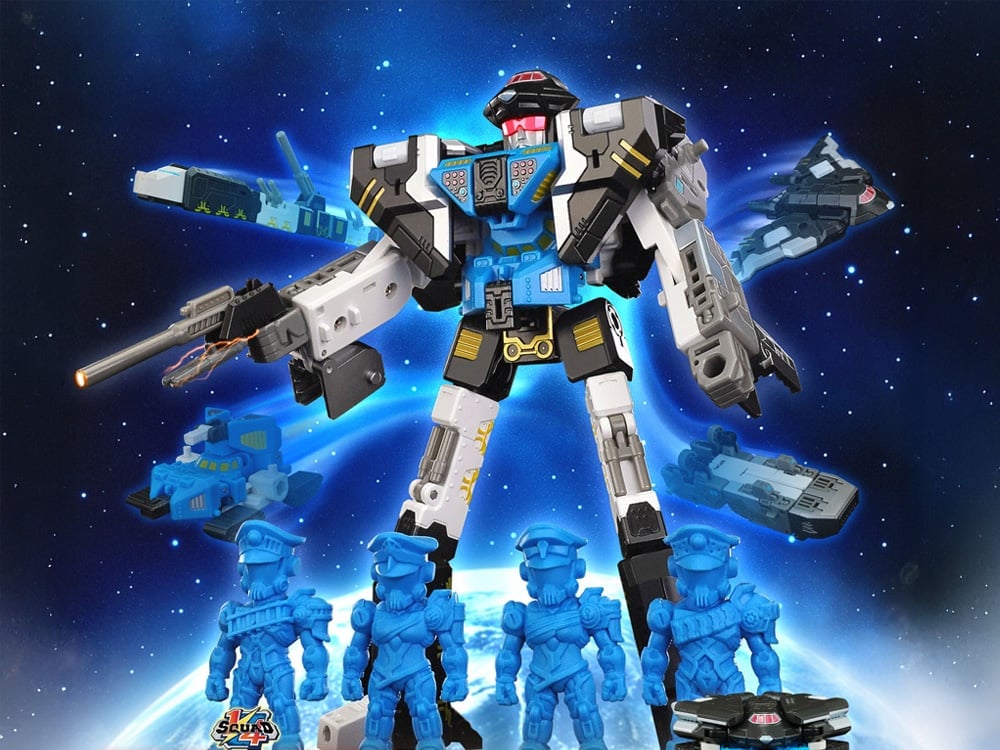 BeastBOX Squad Firepower Robo (Special Edition) 1/4 Scale Action Figure Gallery Image 1