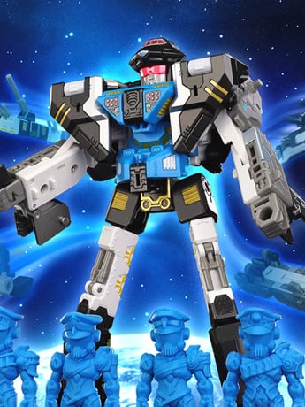 BeastBOX Squad Firepower Robo (Special Edition) 1/4 Scale Action Figure Gallery Image 2