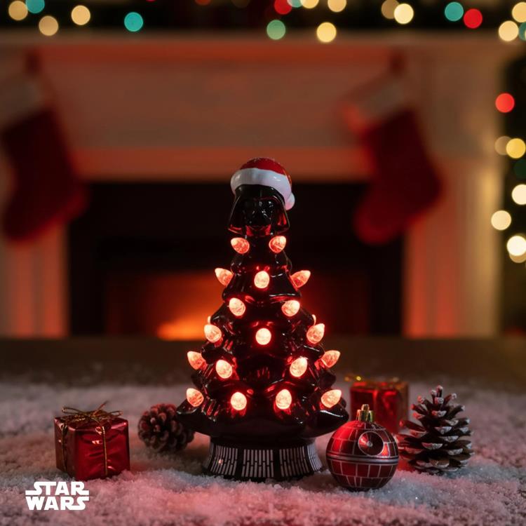 Star Wars Darth Vader Ceramic Light-Up Christmas Tree