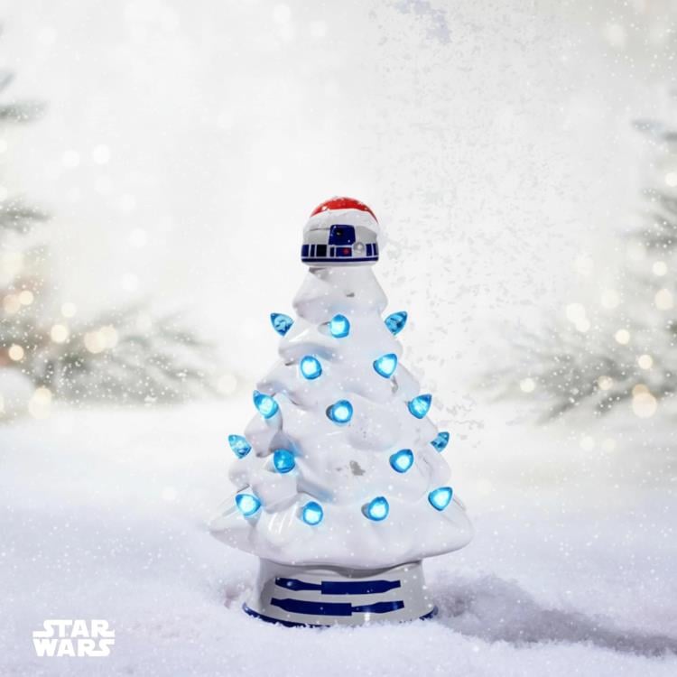 Star Wars R2-D2 Ceramic Light-Up Christmas Tree