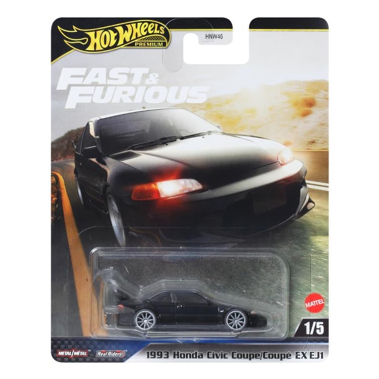 Fast & Furious Hot Wheels Premium 1993 Honda Civic Coupe EX EJ1 Gallery Image 10