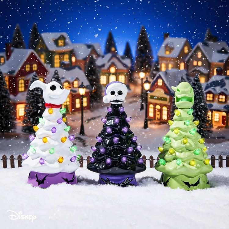 The Nightmare Before Christmas Jack Skellington Ceramic Light-Up Christmas Tree Gallery Image 11