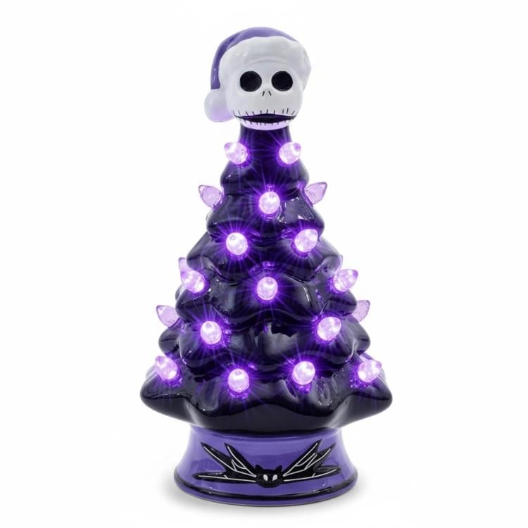 The Nightmare Before Christmas Jack Skellington Ceramic Light-Up Christmas Tree Gallery Image 4