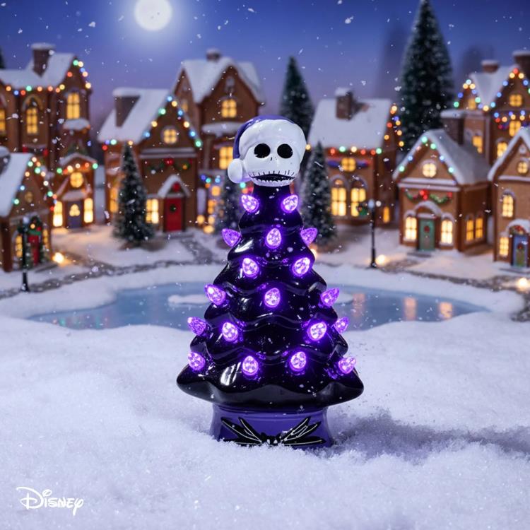 The Nightmare Before Christmas Jack Skellington Ceramic Light-Up Christmas Tree Gallery Image 6
