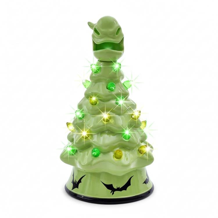 The Nightmare Before Christmas Oogie Boogie Ceramic Light-Up Christmas Tree Gallery Image 4