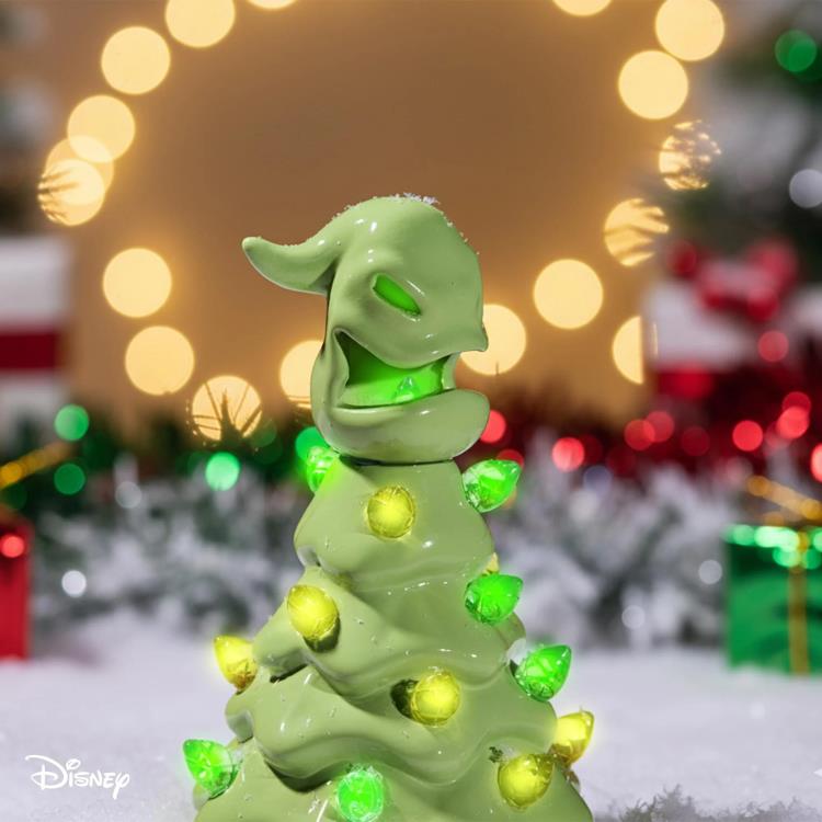 The Nightmare Before Christmas Oogie Boogie Ceramic Light-Up Christmas Tree Gallery Image 9