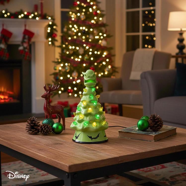The Nightmare Before Christmas Oogie Boogie Ceramic Light-Up Christmas Tree Gallery Image 11