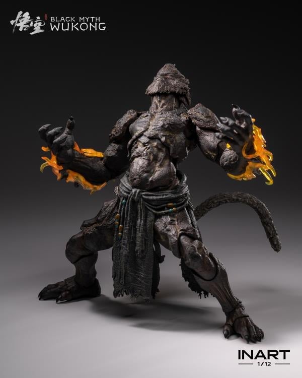 Black Myth: Wukong InArt Stone Monkey 1/12 Scale Action Figure Black Myth: Wukong InArt Stone Monkey 1/12 Scale Action Figure