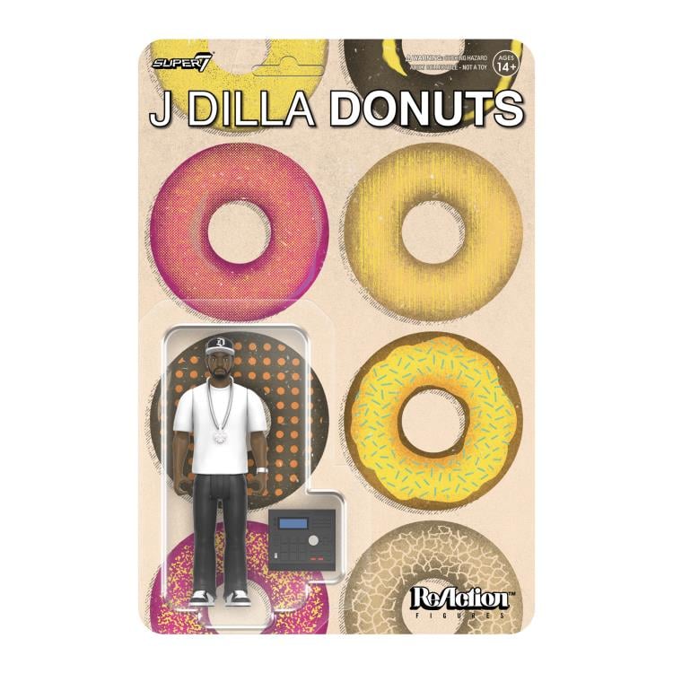 J Dilla ReAction Donuts Action Figure Gallery Image 4