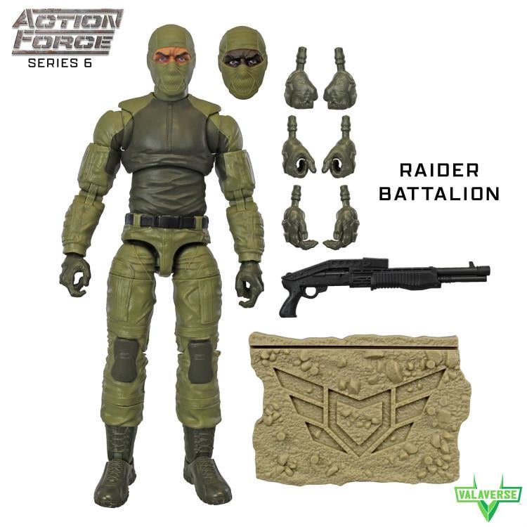 Action Force Raider Battalion Trooper 1/12 Scale Action Figure Gallery Image 5