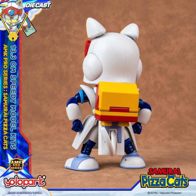 Samurai Pizza Cats AMK Pro Speedy Model Kit Gallery Image 39