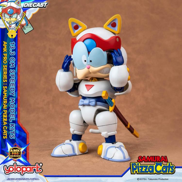 Samurai Pizza Cats AMK Pro Speedy Model Kit Gallery Image 29