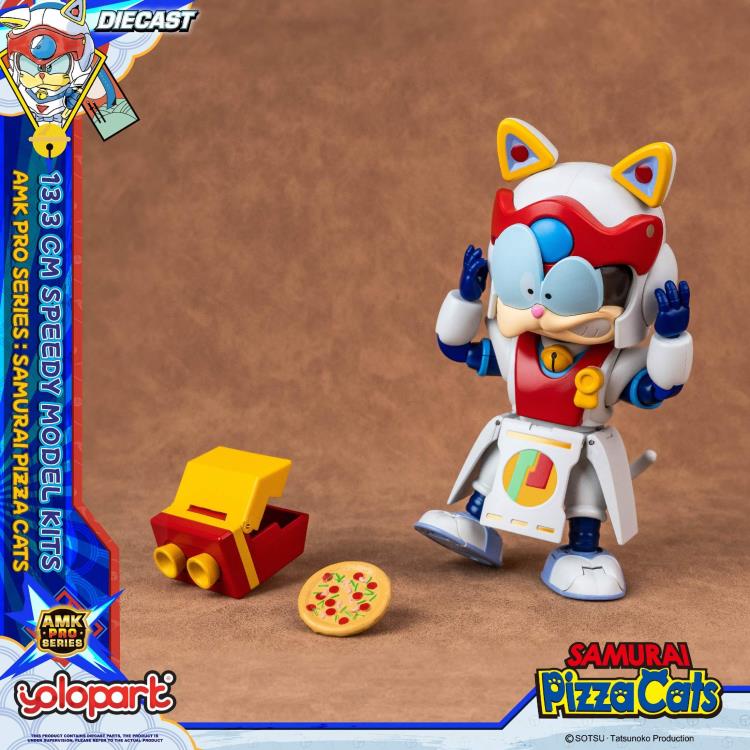 Samurai Pizza Cats AMK Pro Speedy Model Kit Gallery Image 27