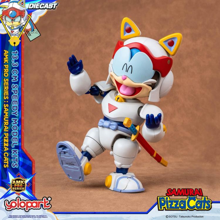 Samurai Pizza Cats AMK Pro Speedy Model Kit Gallery Image 35