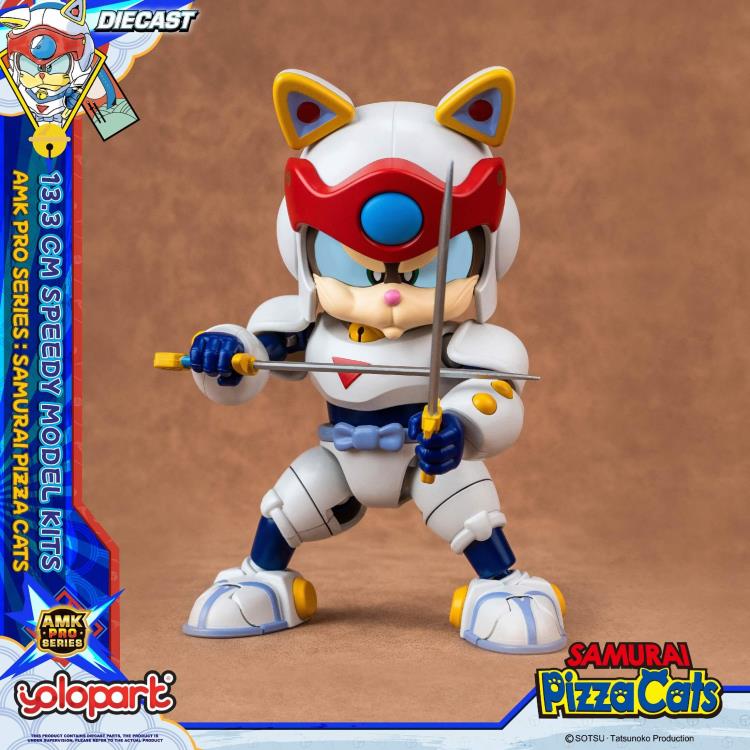 Samurai Pizza Cats AMK Pro Speedy Model Kit Gallery Image 20