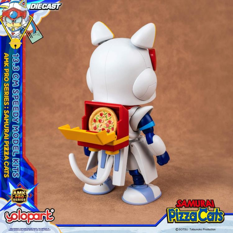 Samurai Pizza Cats AMK Pro Speedy Model Kit Gallery Image 41