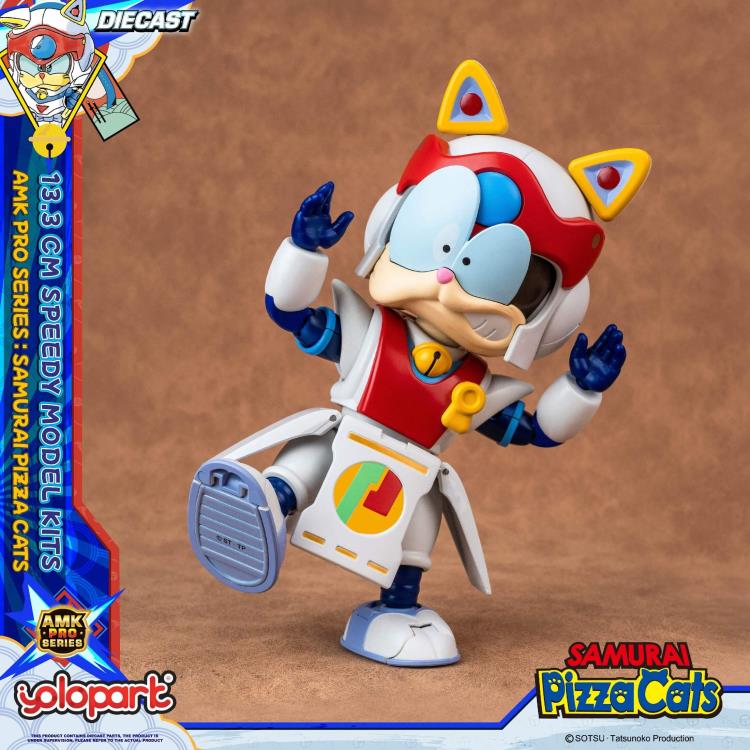 Samurai Pizza Cats AMK Pro Speedy Model Kit Gallery Image 25