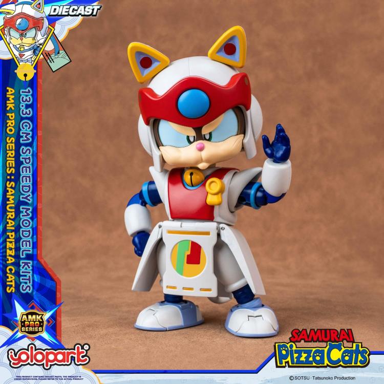 Samurai Pizza Cats AMK Pro Speedy Model Kit Gallery Image 12