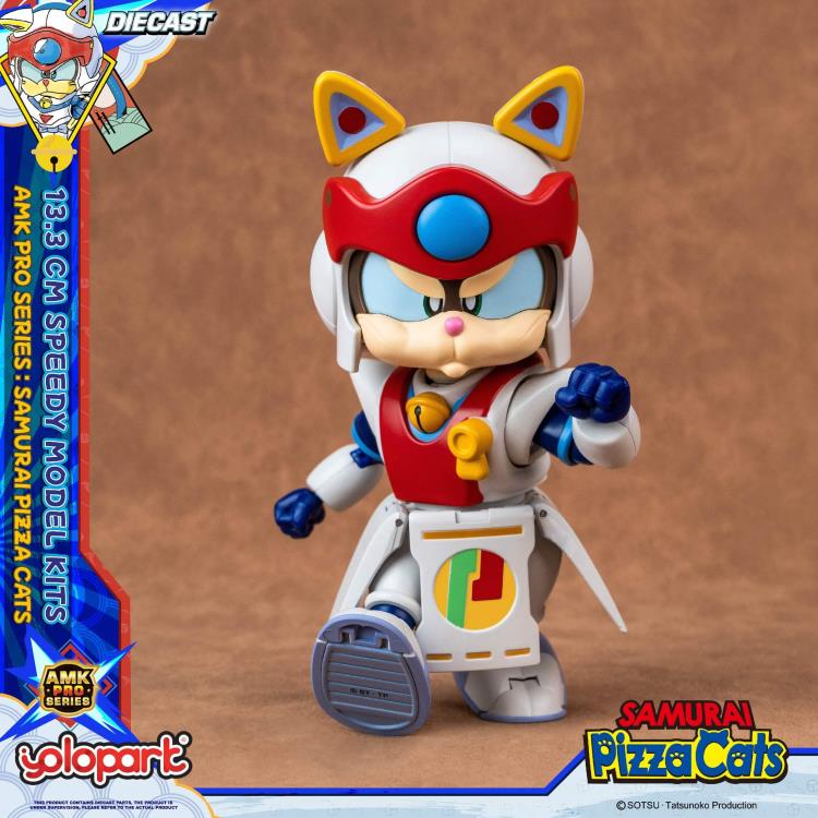 Samurai Pizza Cats AMK Pro Speedy Model Kit Gallery Image 13
