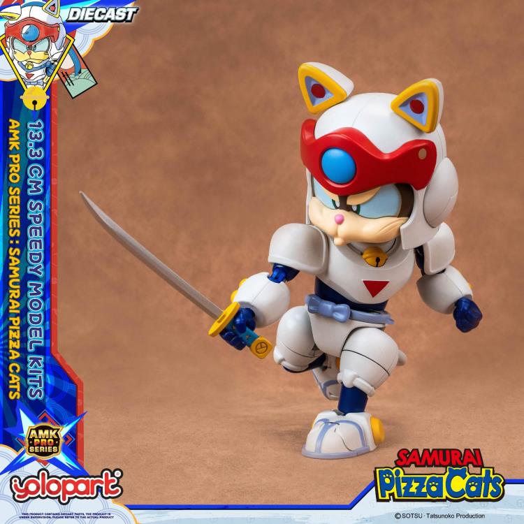 Samurai Pizza Cats AMK Pro Speedy Model Kit Gallery Image 17