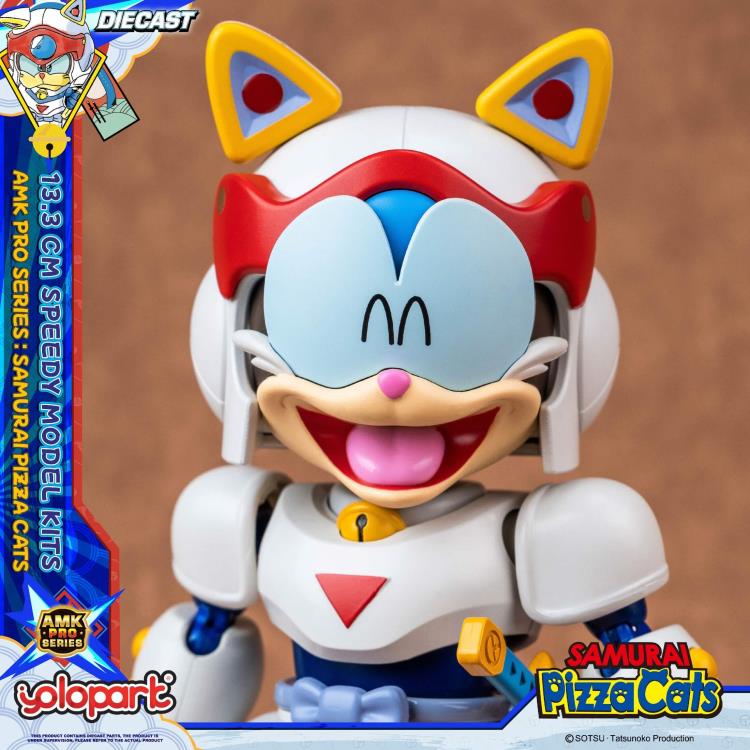Samurai Pizza Cats AMK Pro Speedy Model Kit