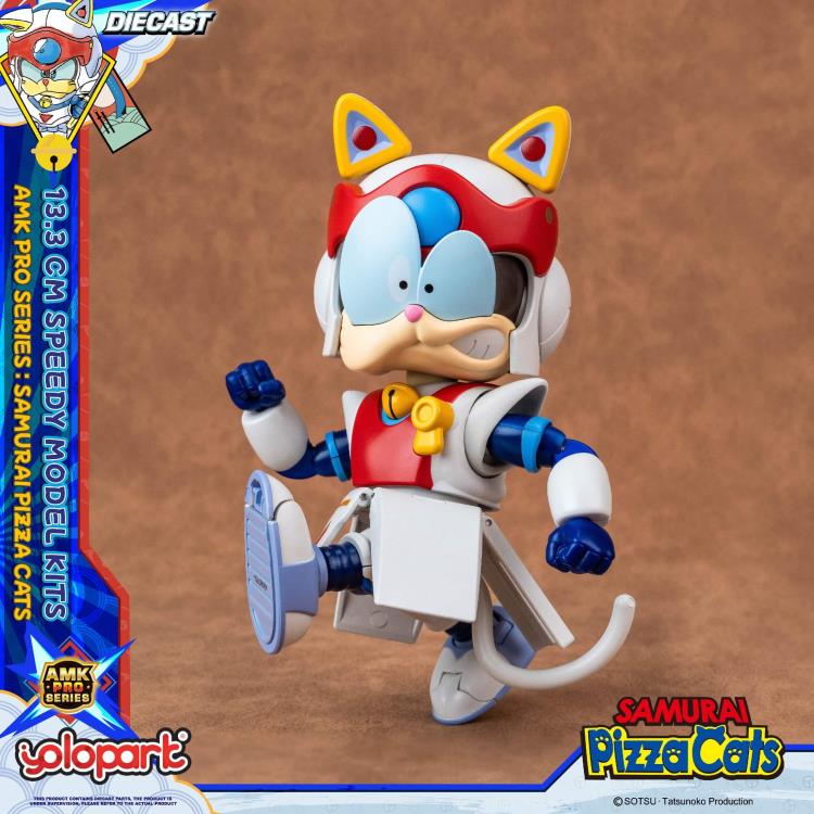 Samurai Pizza Cats AMK Pro Speedy Model Kit Gallery Image 26