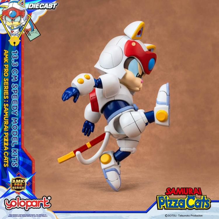 Samurai Pizza Cats AMK Pro Speedy Model Kit Gallery Image 22