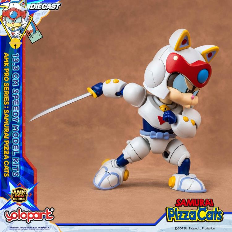 Samurai Pizza Cats AMK Pro Speedy Model Kit Gallery Image 18