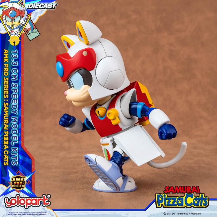 Samurai Pizza Cats AMK Pro Speedy Model Kit Gallery Image 10
